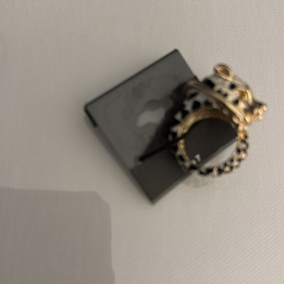 Express Dragon Ring Womens 7 Cow Print - Picture 2 of 3